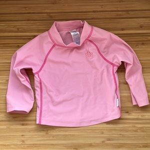 iplay 12-18 month UPF rash guard pink